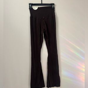 Aerie brown flare leggings